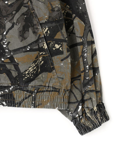 【&DEPOT限定】DankeSchon/DankeSchon/斜紋拉鍊連帽衛衣