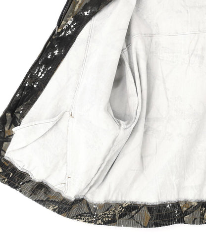 【&DEPOT限定】DankeSchon/DankeSchon/斜紋拉鍊連帽衛衣