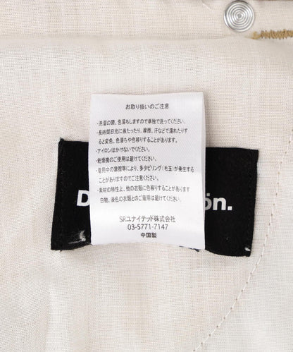 【&DEPOT限定】DankeSchon/丹克謝恩/斜紋長褲