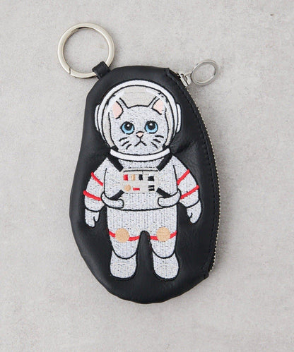 《本革》sampo×ear聯名 太空馬桶造型真皮收納盒/包包掛飾