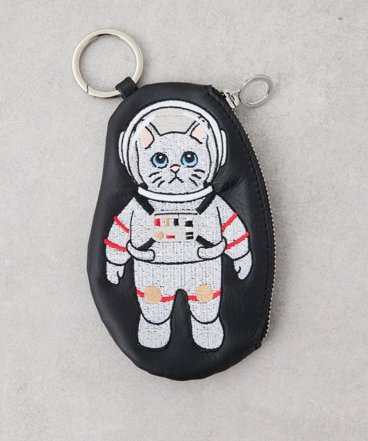 《本革》sampo×ear聯名 太空馬桶造型真皮收納盒/包包掛飾