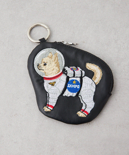 《本革》sampo×ear聯名 太空馬桶造型真皮收納盒/包包掛飾