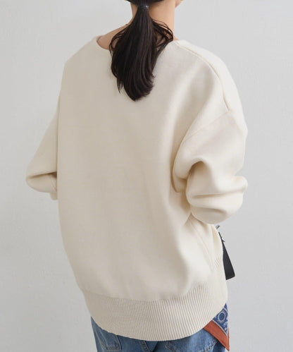 【@_shirabe.s_聯名】衛衣風翻領針織衫