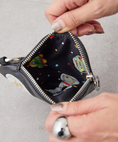 《本革》sampo×ear聯名 太空馬桶造型真皮收納盒/包包掛飾