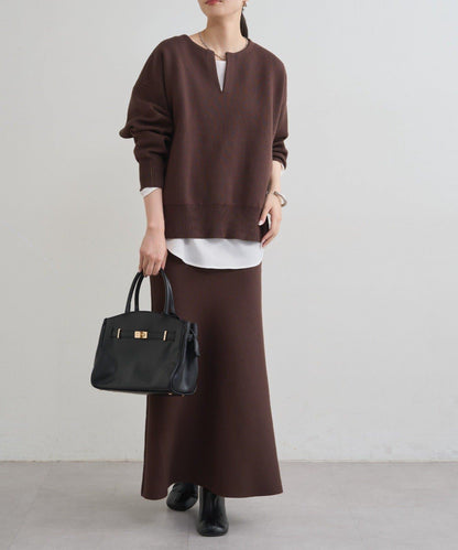 【@_shirabe.s_聯名】衛衣風翻領針織衫