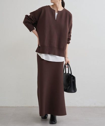 【@_shirabe.s_聯名】衛衣風翻領針織衫