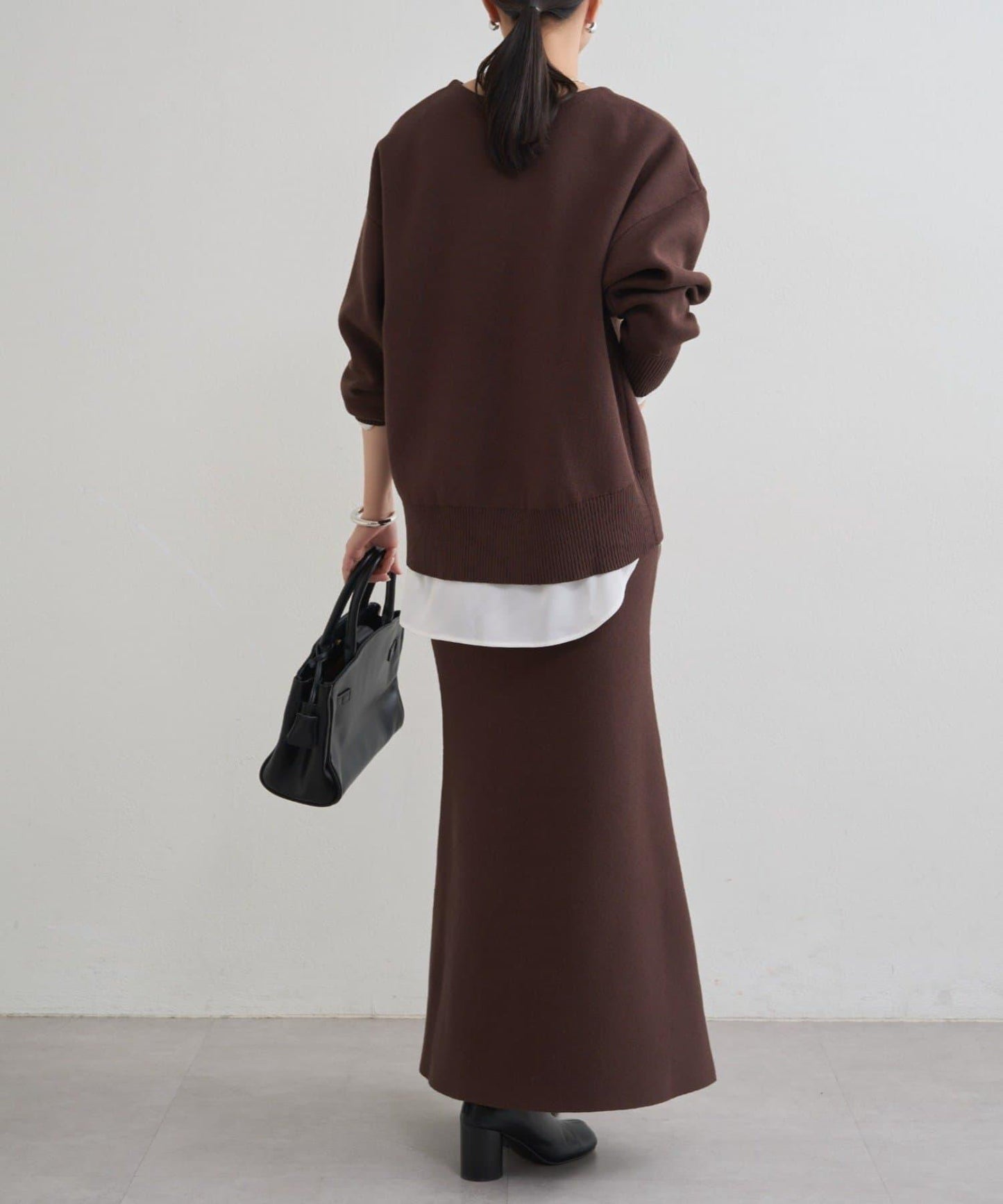 【@_shirabe.s_聯名】衛衣風翻領針織衫