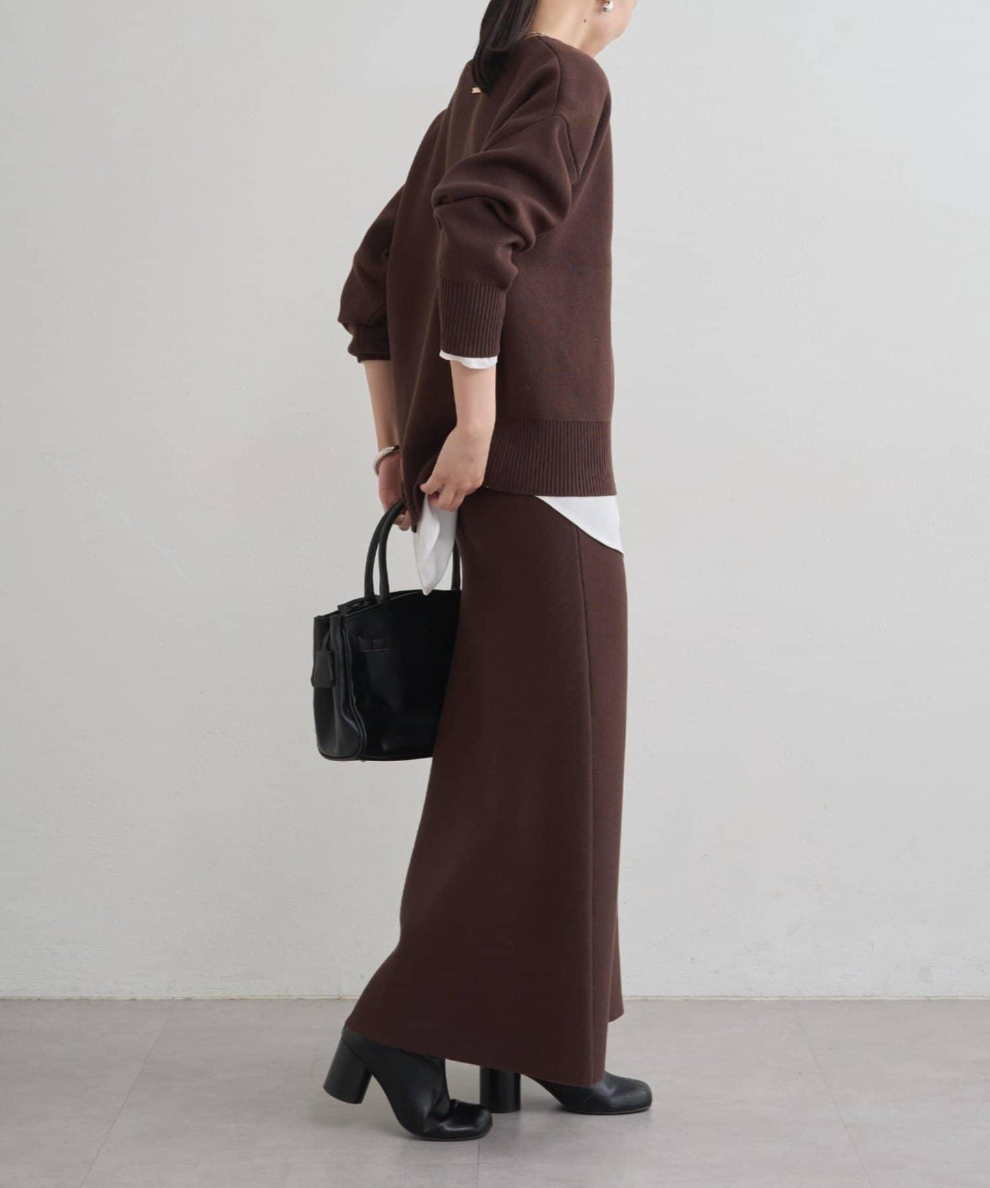 【@_shirabe.s_聯名】衛衣風翻領針織衫