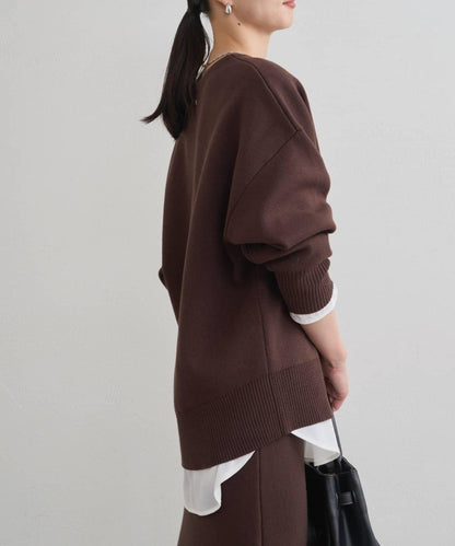 【@_shirabe.s_聯名】衛衣風翻領針織衫