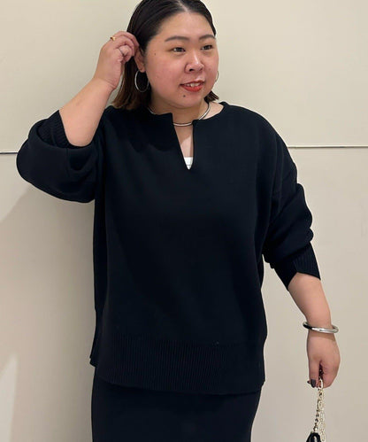 【@_shirabe.s_聯名】衛衣風翻領針織衫