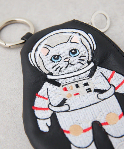 《本革》sampo×ear聯名 太空馬桶造型真皮收納盒/包包掛飾