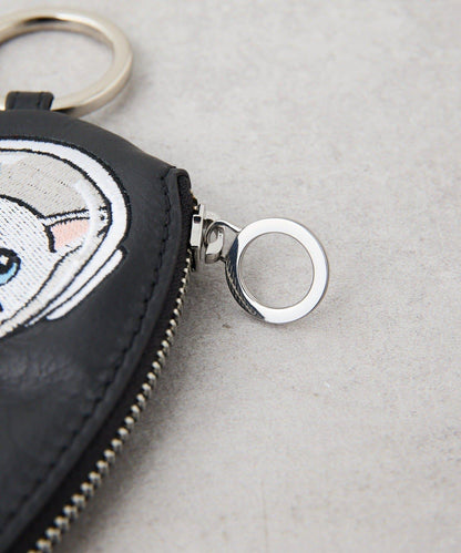 《本革》sampo×ear聯名 太空馬桶造型真皮收納盒/包包掛飾