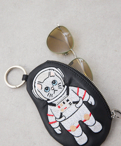 《本革》sampo×ear聯名 太空馬桶造型真皮收納盒/包包掛飾