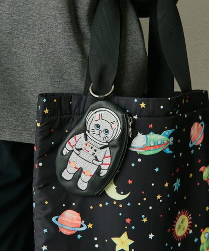 《本革》sampo×ear聯名 太空馬桶造型真皮收納盒/包包掛飾