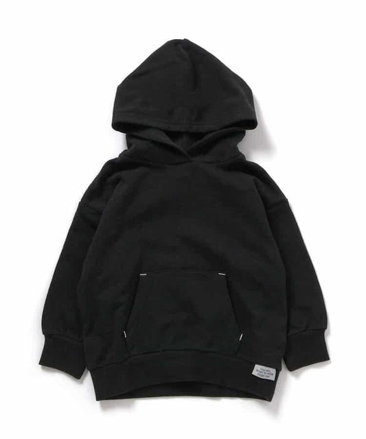 純色條紋連帽衛衣