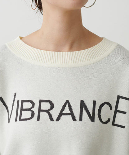 logo提花針織套頭衫