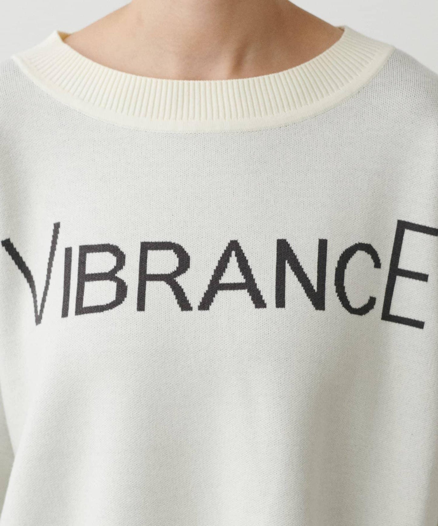 logo提花針織套頭衫