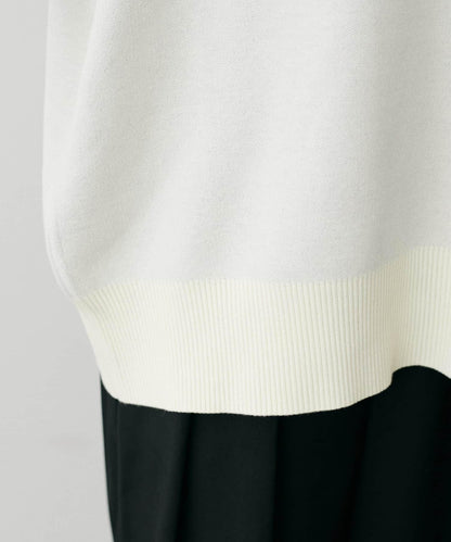 logo提花針織套頭衫