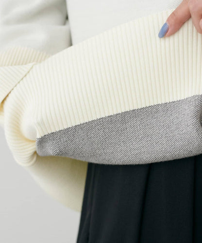 logo提花針織套頭衫