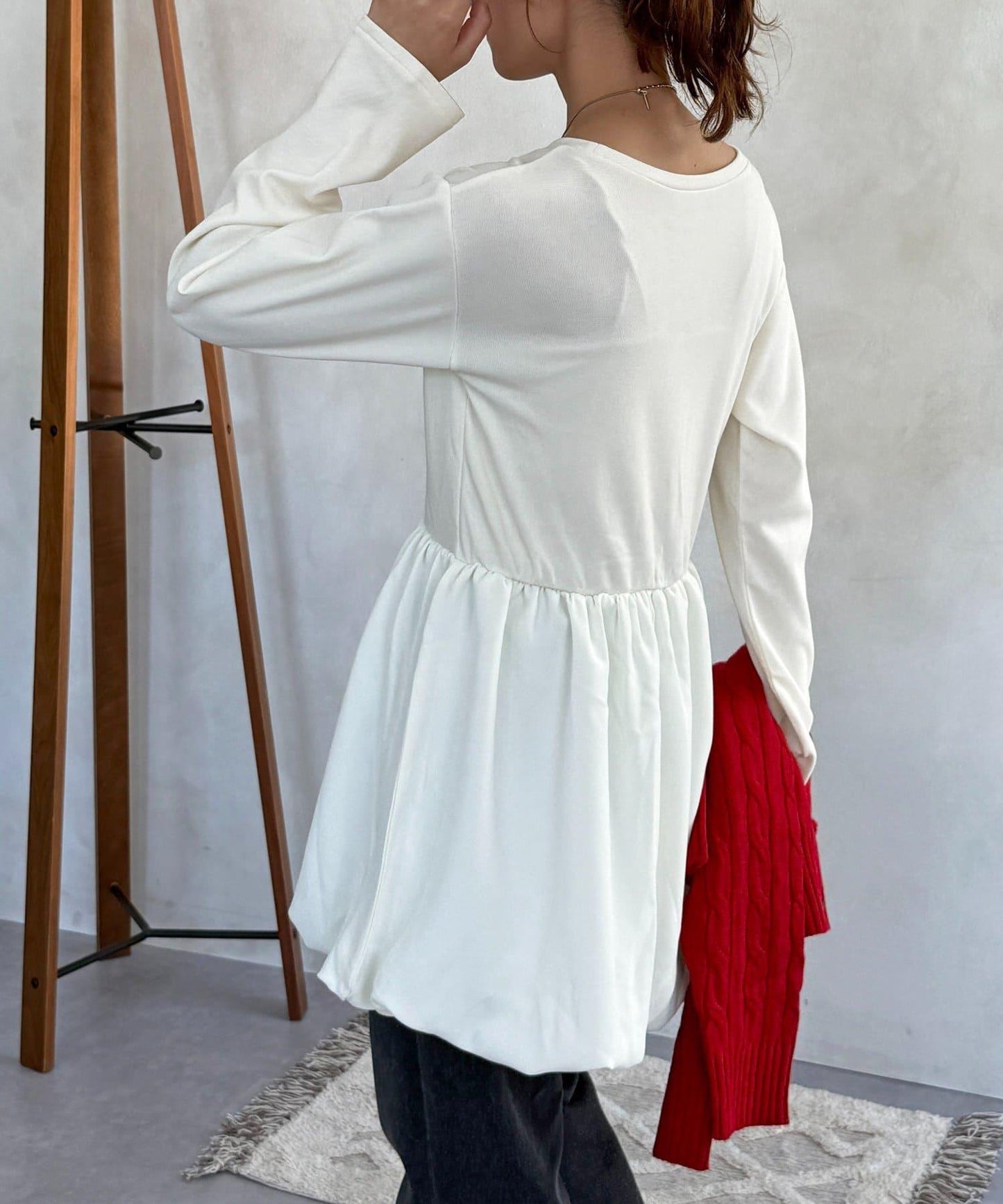 拼色疊穿風長袖T恤