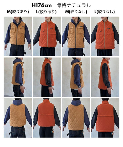 可雙面穿絎縫馬甲