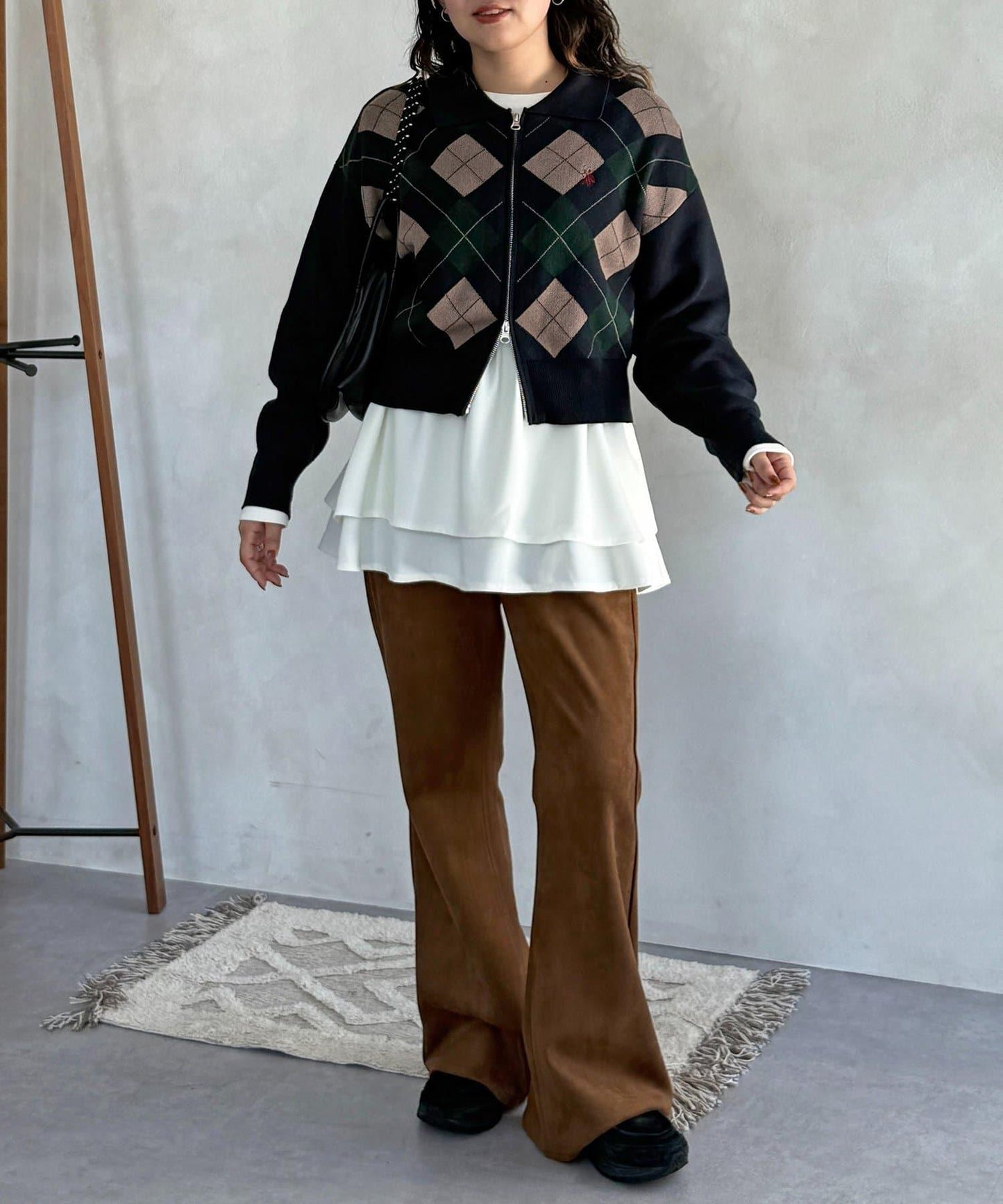 拼色疊穿風長袖T恤