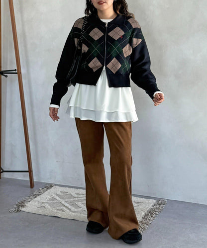 拼色疊穿風長袖T恤