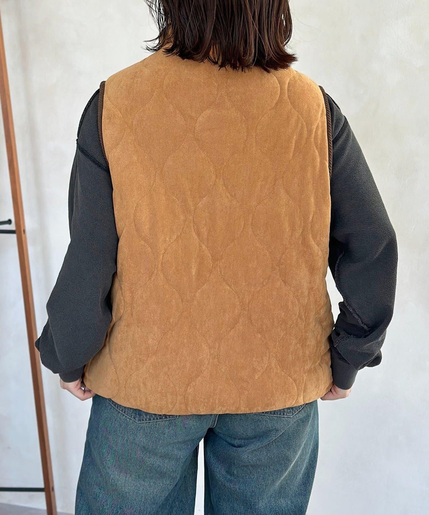 可雙面穿絎縫馬甲