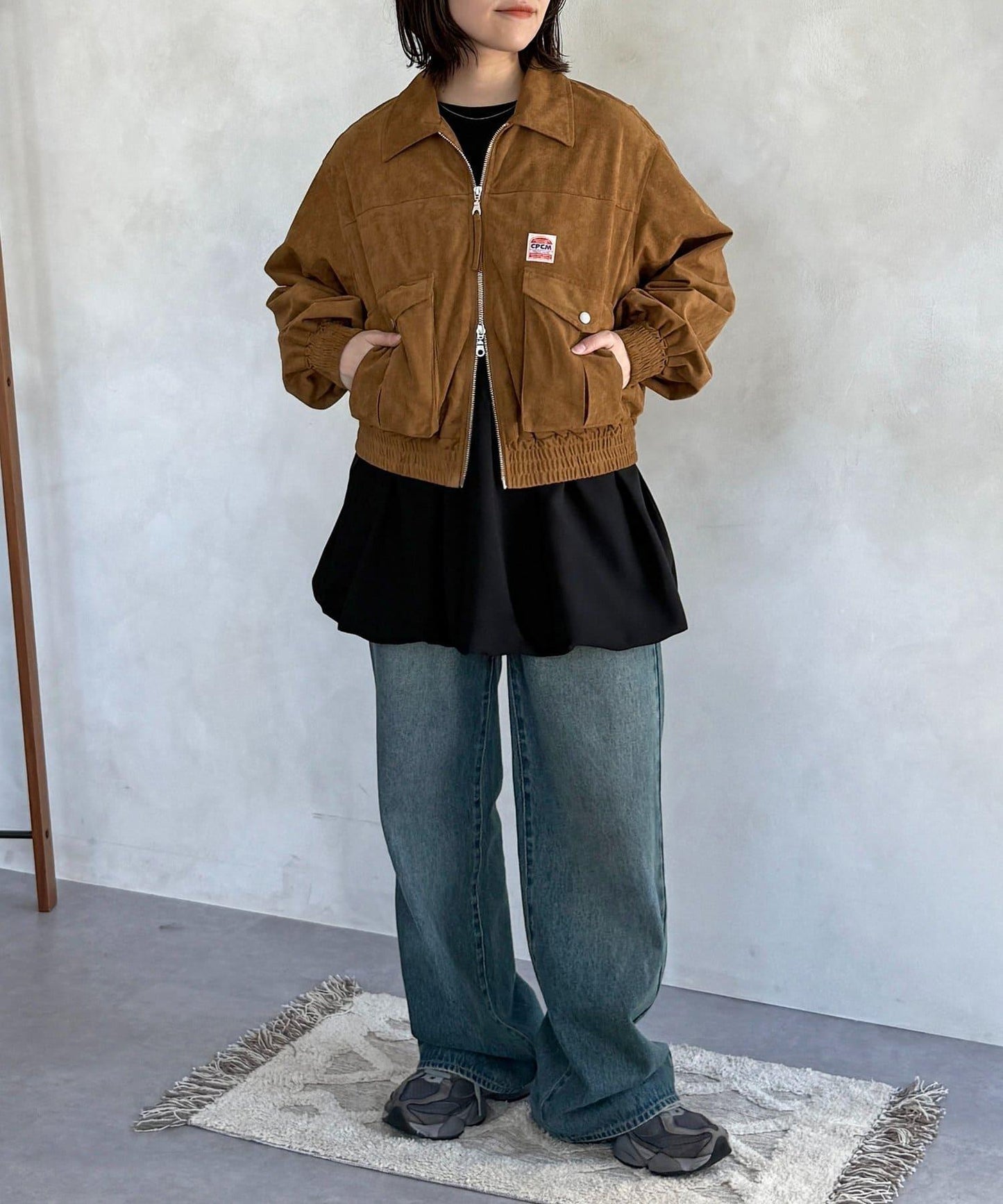 拼色疊穿風長袖T恤