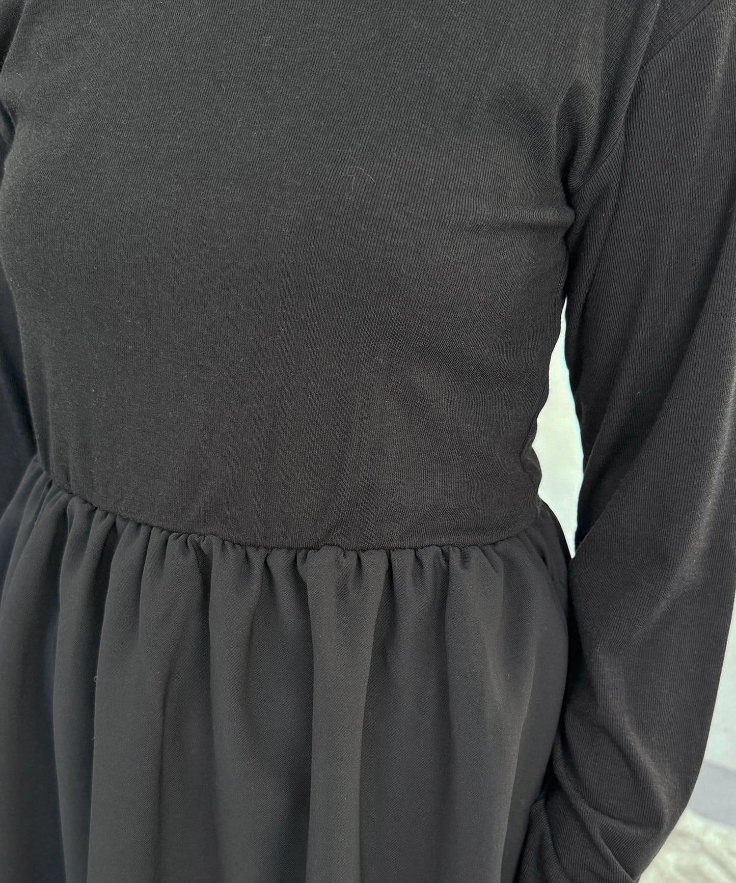 拼色疊穿風長袖T恤