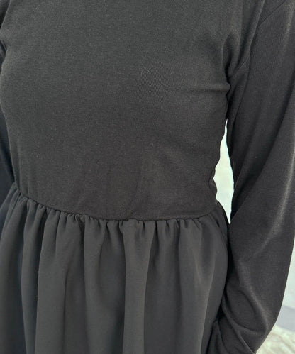 拼色疊穿風長袖T恤