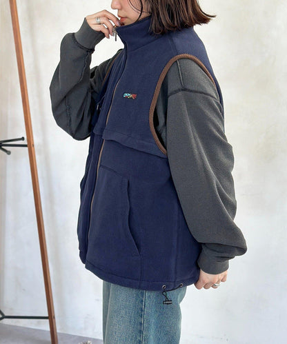 可雙面穿絎縫馬甲