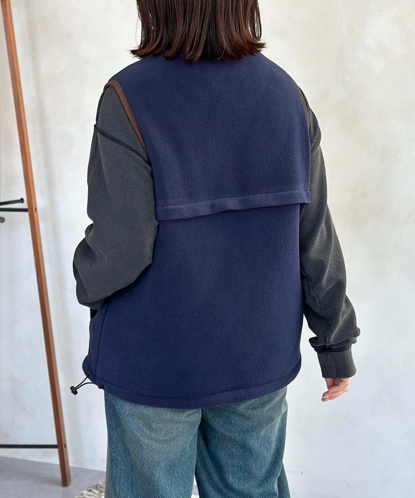 可雙面穿絎縫馬甲