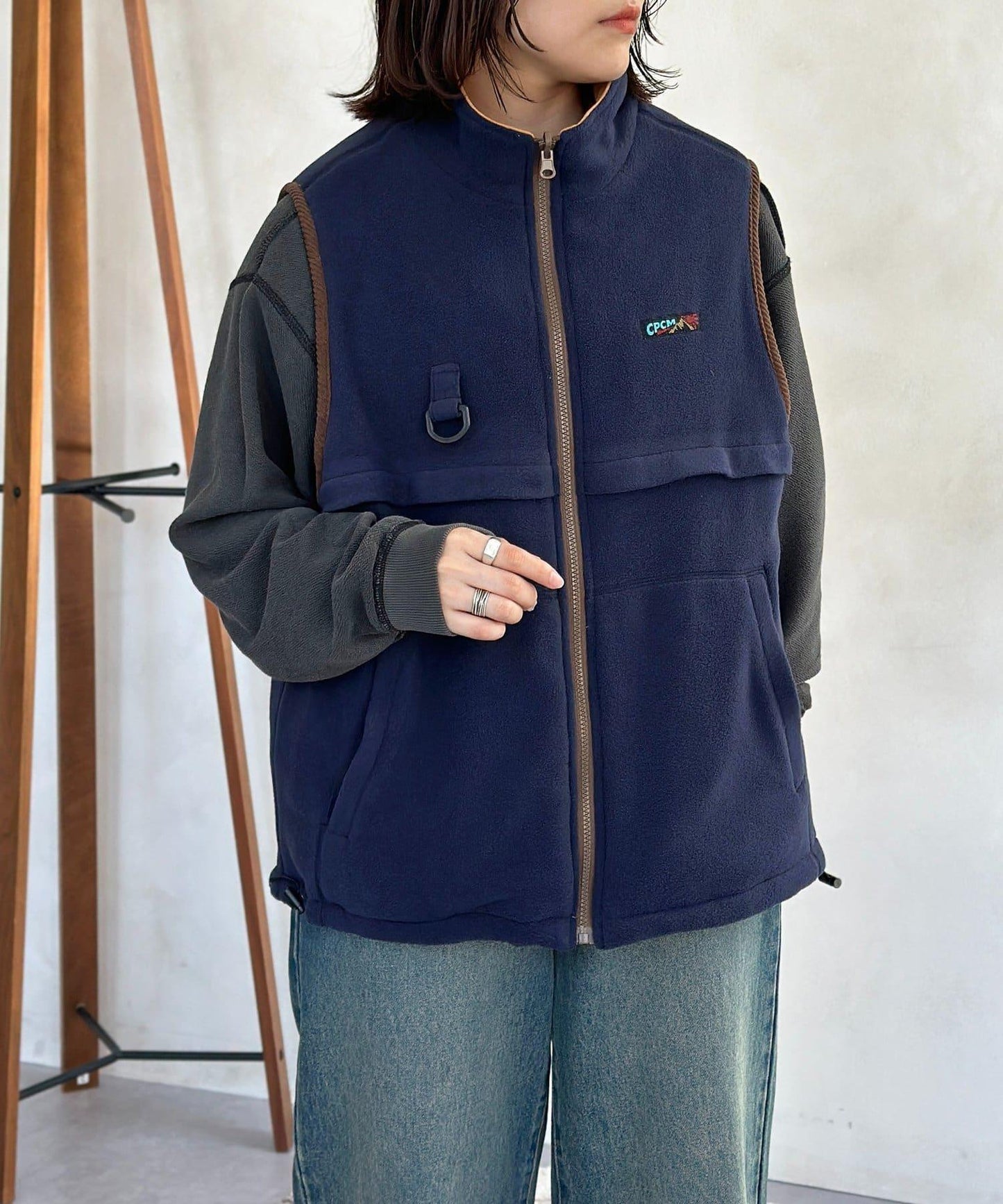 可雙面穿絎縫馬甲