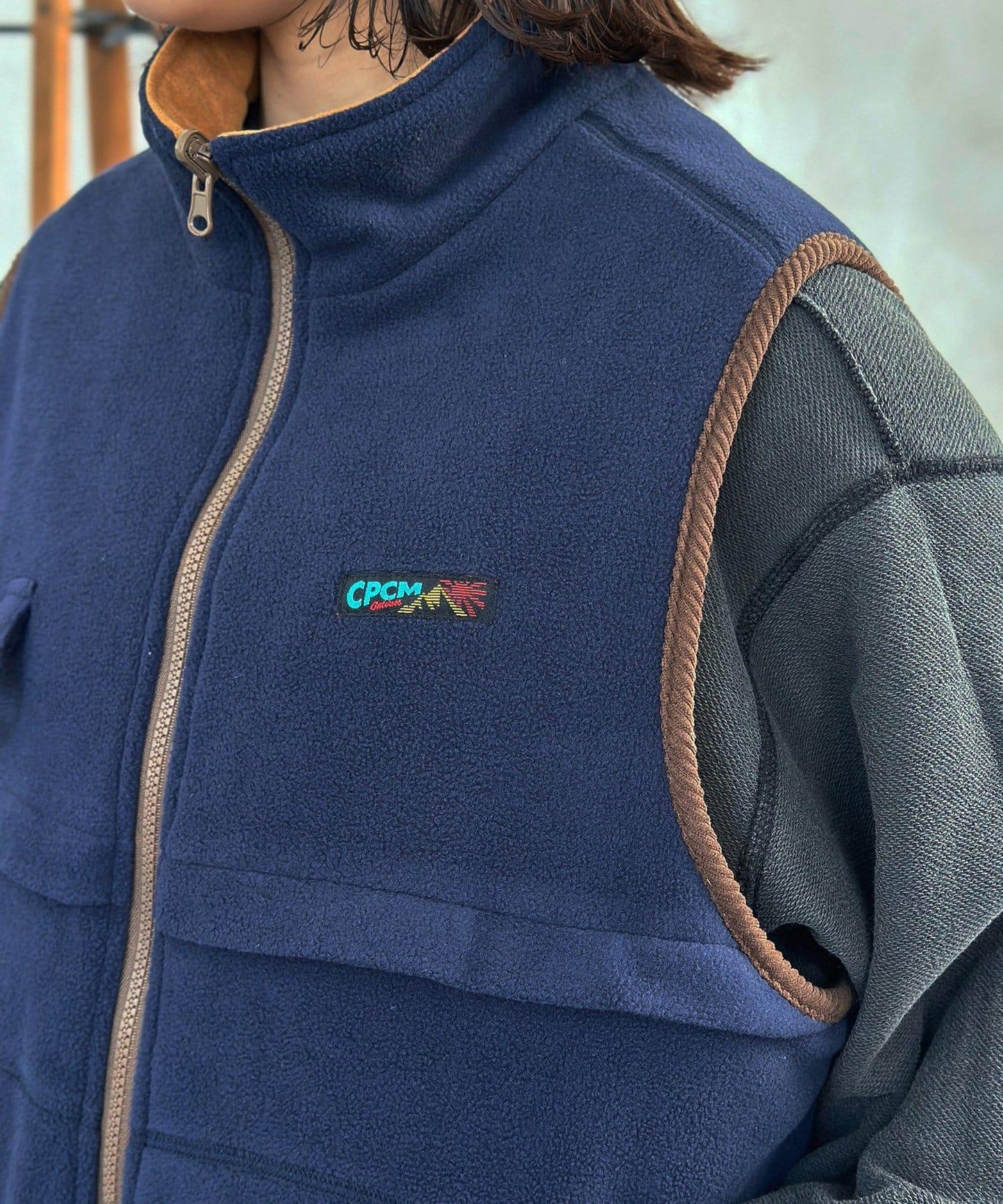 可雙面穿絎縫馬甲