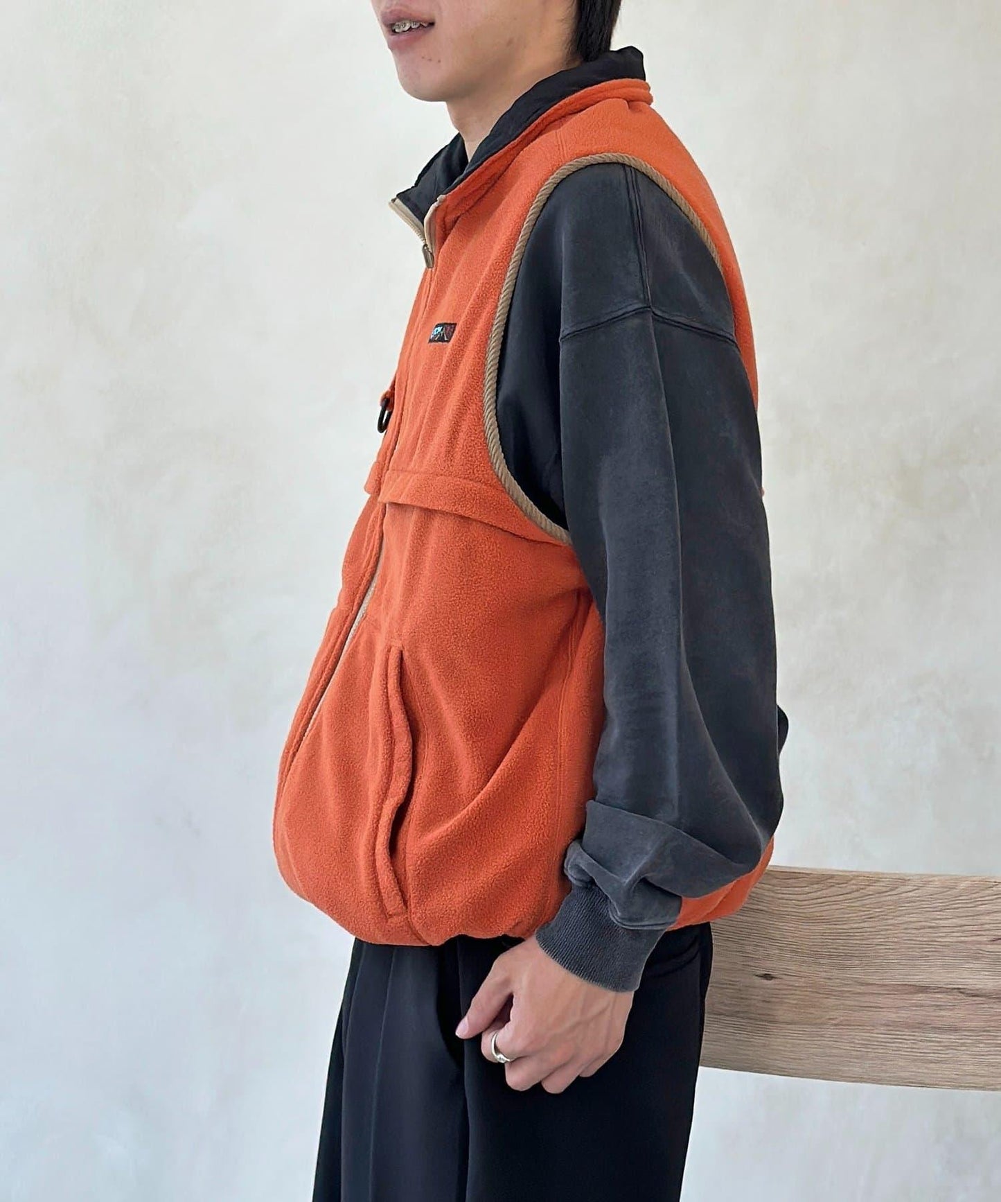 可雙面穿絎縫馬甲