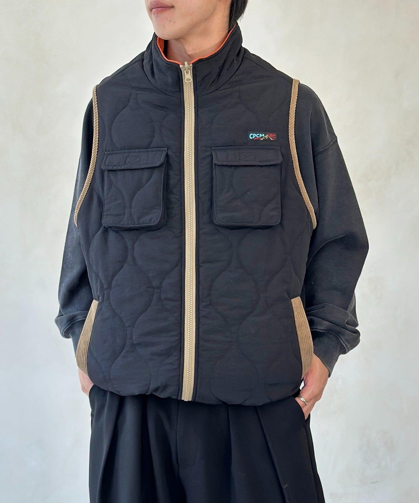 可雙面穿絎縫馬甲