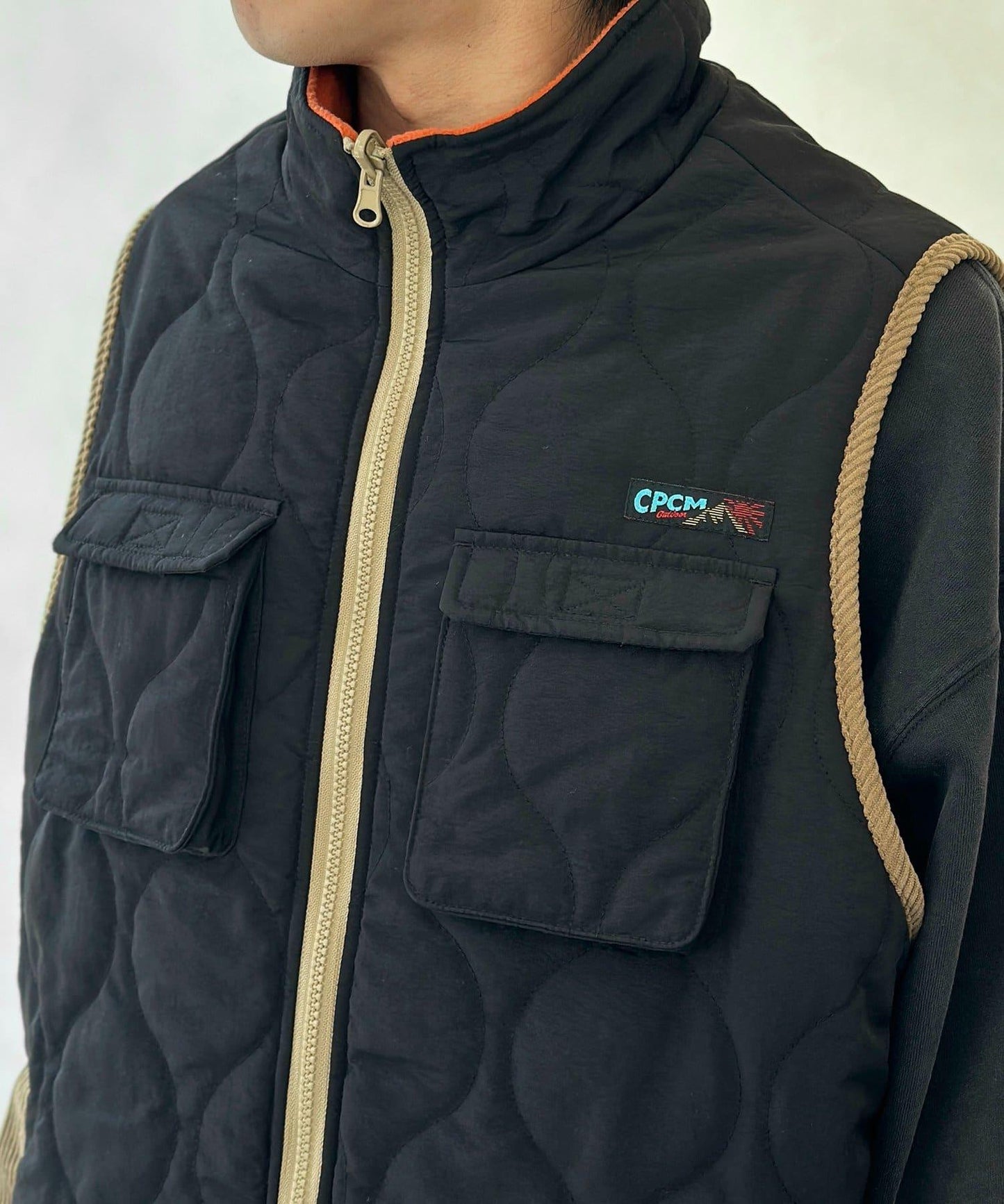 可雙面穿絎縫馬甲