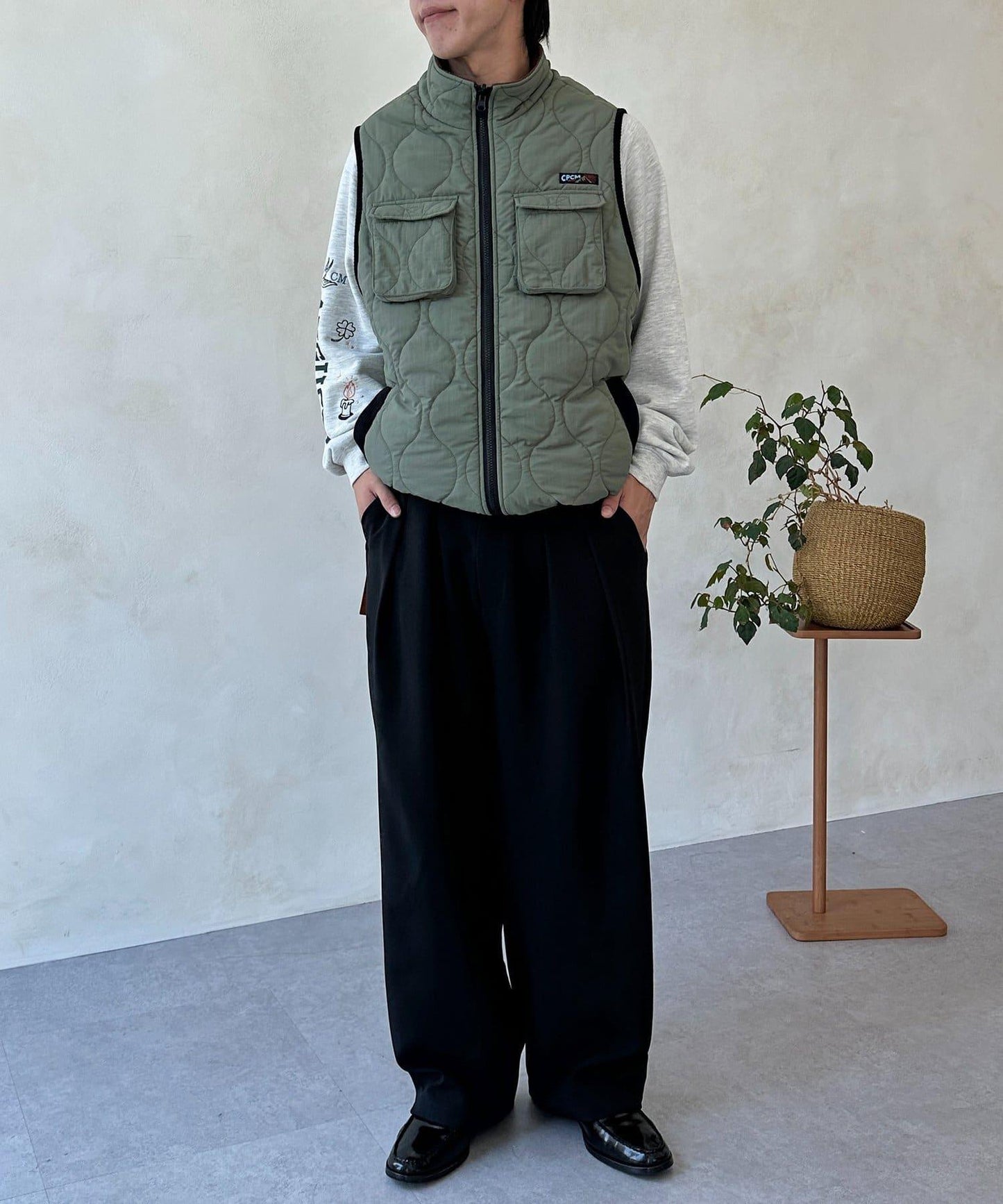 可雙面穿絎縫馬甲