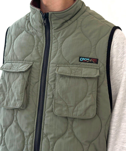 可雙面穿絎縫馬甲