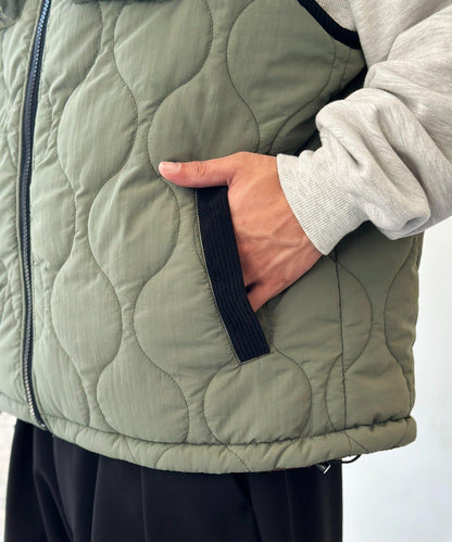 可雙面穿絎縫馬甲