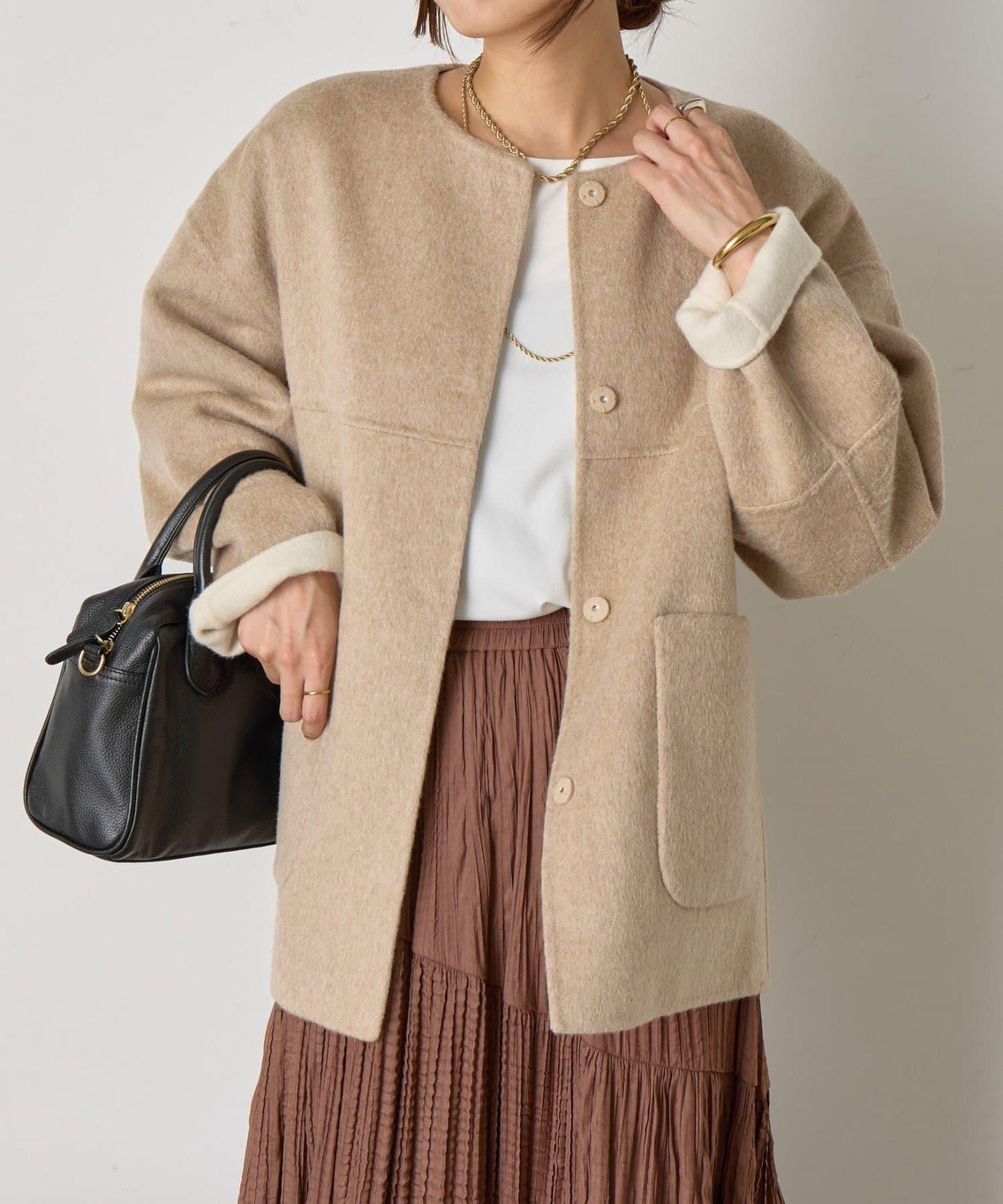 可雙面穿繭型夾克