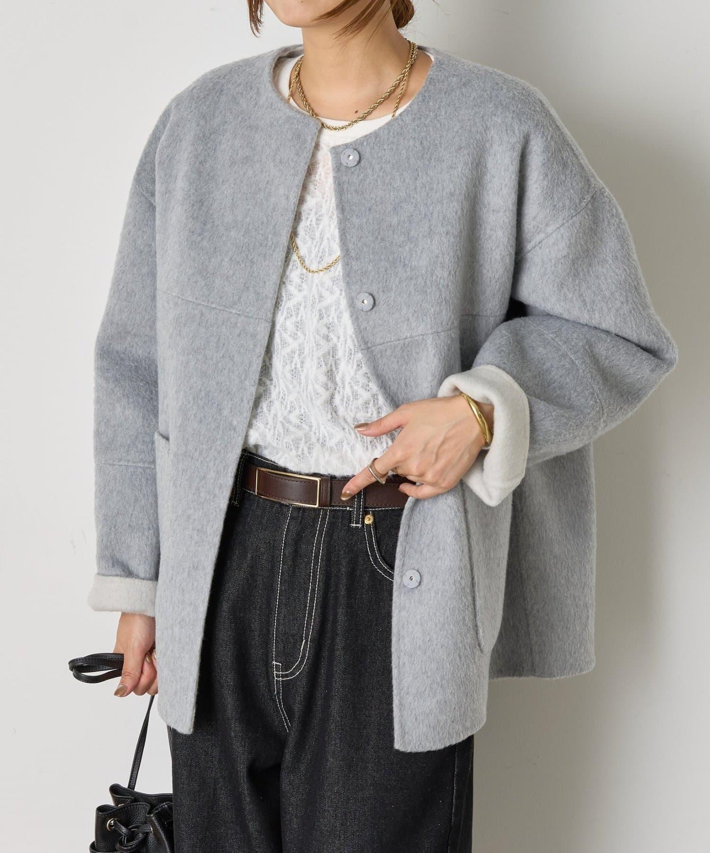 可雙面穿繭型夾克