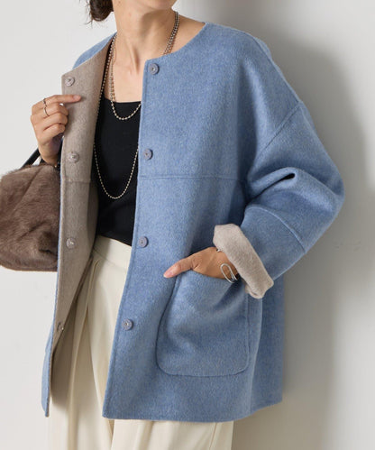 可雙面穿繭型夾克