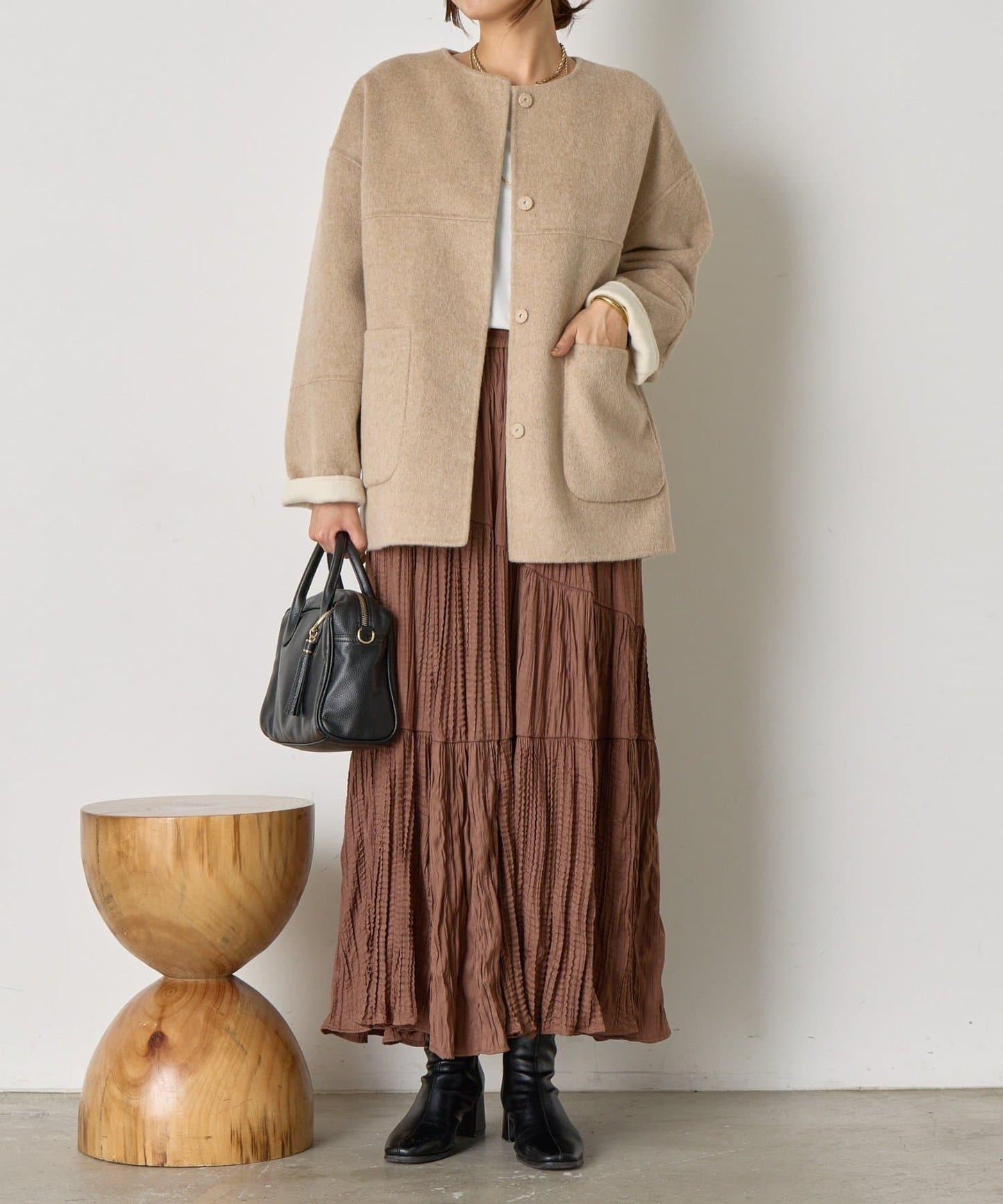 可雙面穿繭型夾克