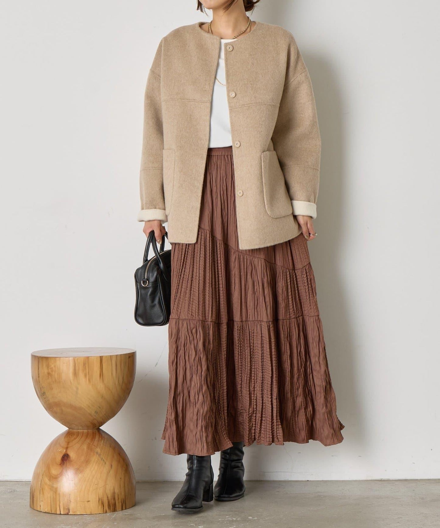 可雙面穿繭型夾克