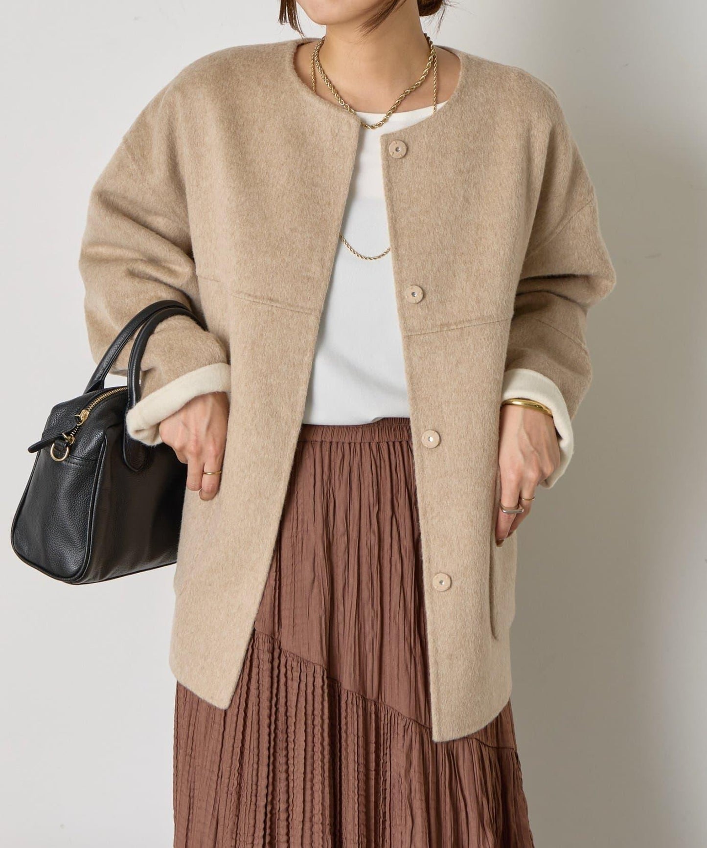 可雙面穿繭型夾克