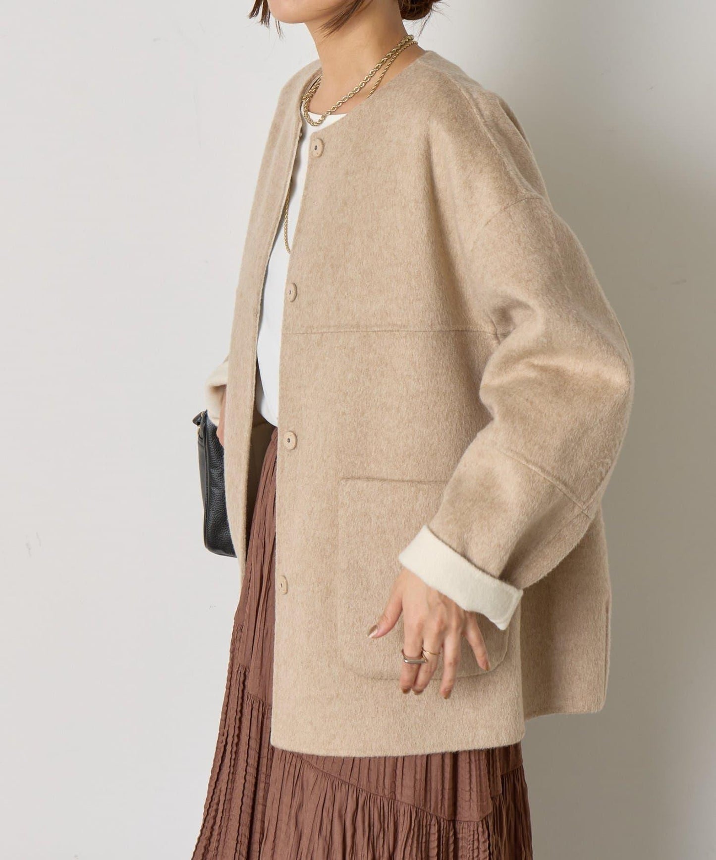 可雙面穿繭型夾克