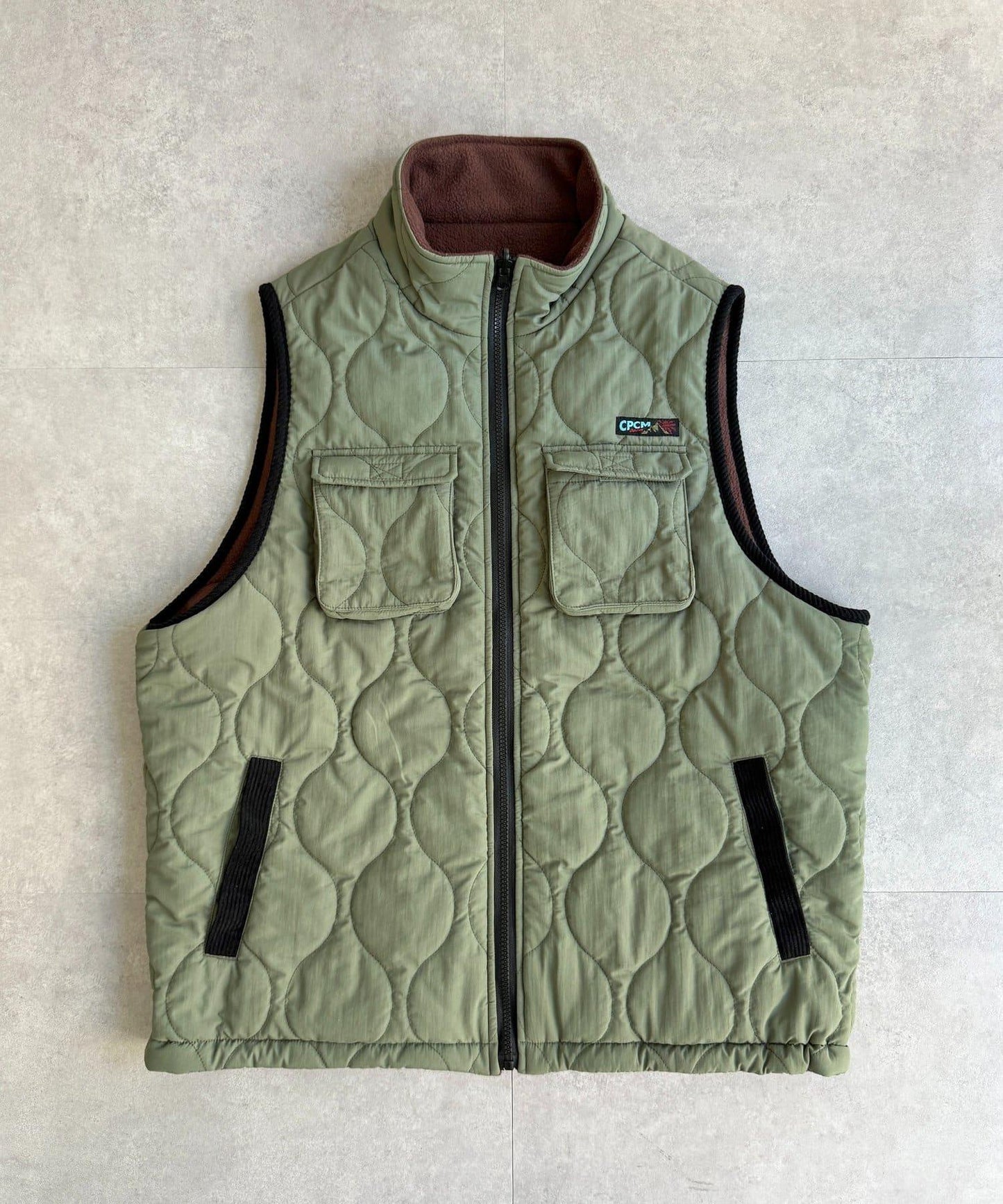 可雙面穿絎縫馬甲