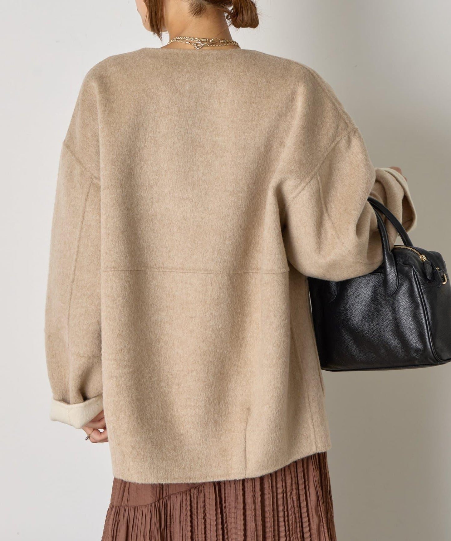 可雙面穿繭型夾克